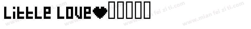 Little Love字体转换